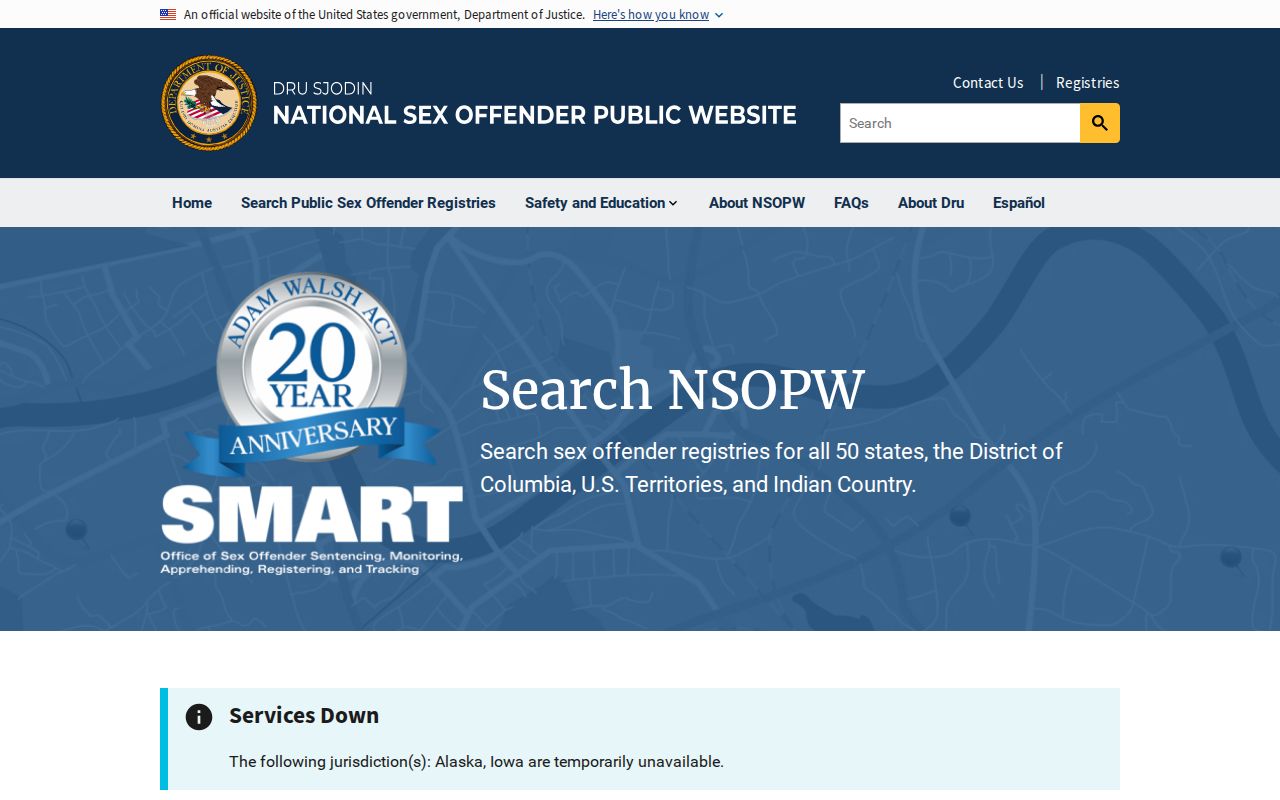 Carroll County sex offender records checked through NSOPW