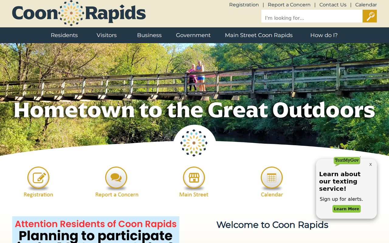 Coon Rapids city hall criminal records contact